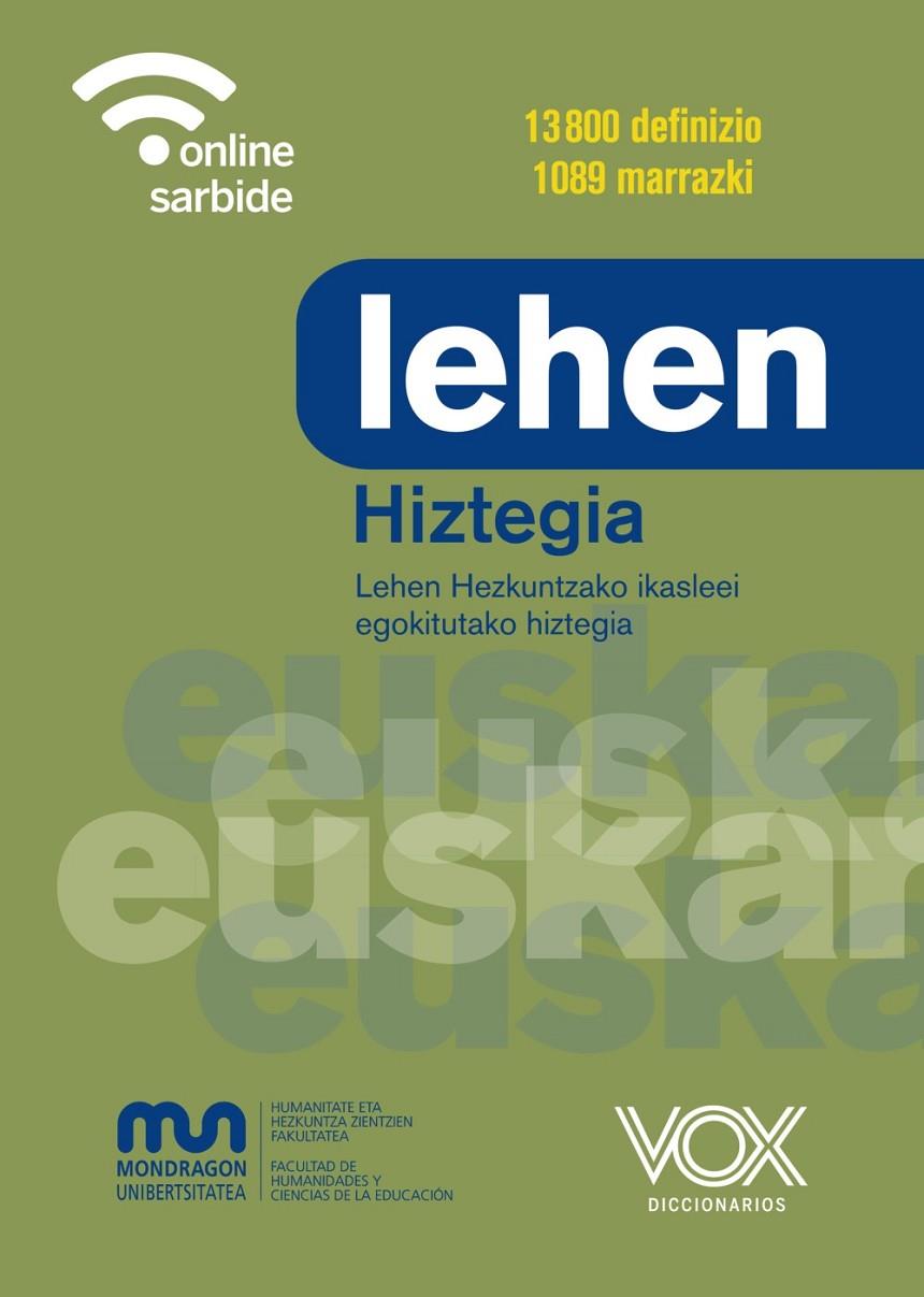 Lehen Hiztegia | 9788499744087 | Vox Editorial