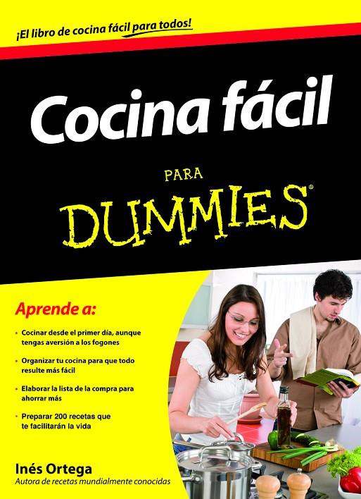 Cocina fácil para Dummies | 9788432920912 | Ortega, Inés