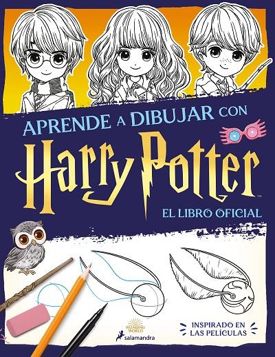 Aprende a dibujar con Harry Potter (libro oficial) | 9788419275905 | Rowling, J.K.