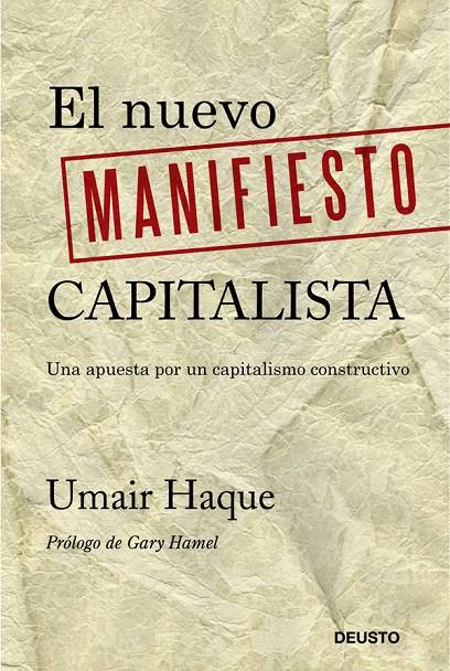 El nuevo manifiesto capitalista | 9788423409501 | Umair Haque
