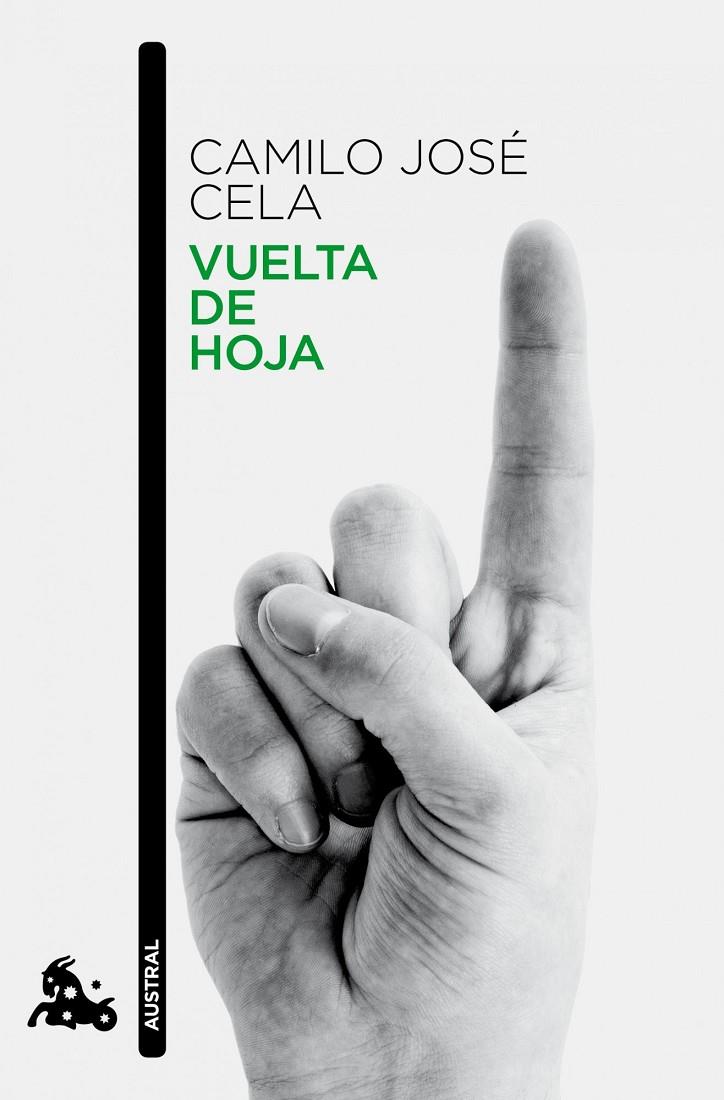 Vuelta de hoja | 9788423329359 | Camilo José Cela