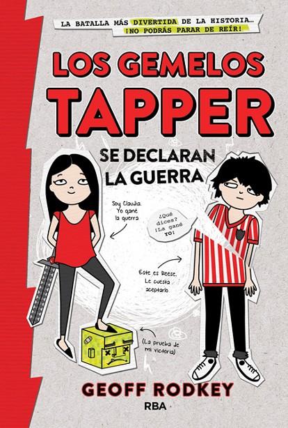 Los gemelos Tapper se declaran la guerra (Los gemelos Tapper 1) | 9788427208698 | Rodkey, Geoff