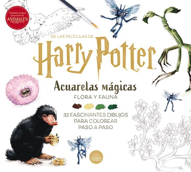 Harry Potter. Acuarelas mágicas: Flora y fauna | 9791259571939 | Audoire, Tugce