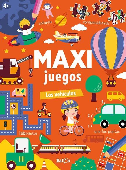 Maxi juegos - Los vehículos | 9789403225678 | Ballon