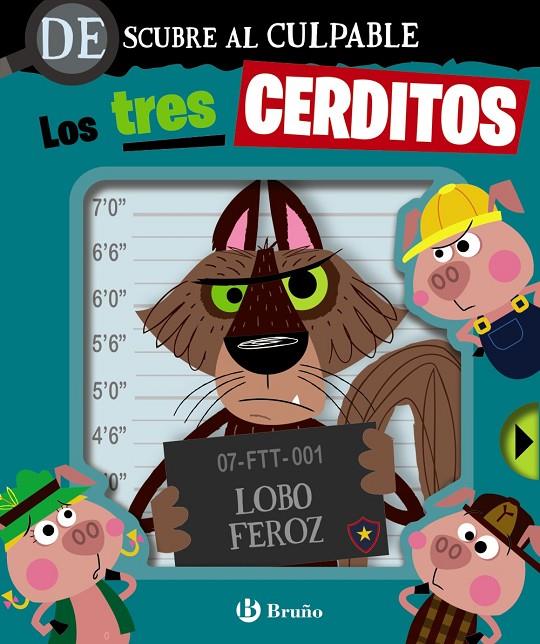 Descubre al culpable. Los tres cerditos | 9788469643235 | Varios Autores