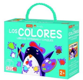 Los colores + puzle cuadrado 20p | 9788419714442