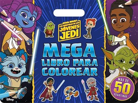 Star Wars. Las aventuras de los jóvenes Jedi. Megalibro para colorear | 9788408283096 | Star Wars