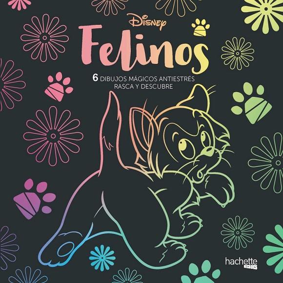 Arteterapia. Felinos Disney. 6 dibujos mágicos | 9788417240790 | Varios autores