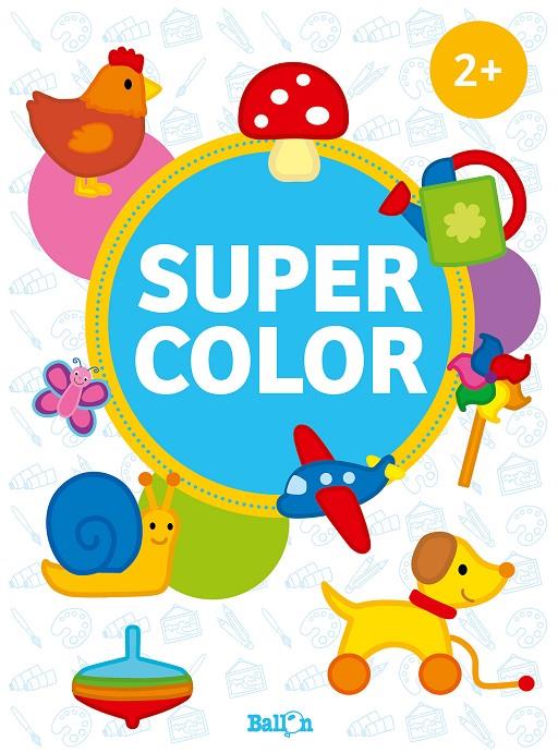 SUPER COLOR  +2  AZUL | 9789403211053 | BALLON