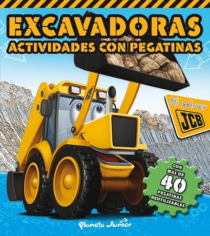 Excavadoras - actividades con pegatinas | 9788408121428 | JCB