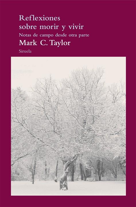 Reflexiones sobre morir y vivir | 9788415723431 | Mark C. Taylor