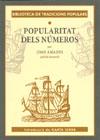 Popularitat dels números | 9788496294448 | Joan Amades