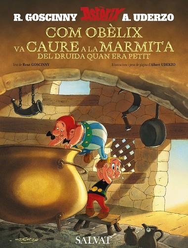 Com Obèlix va caure a la marmita del druida quan era petit | 9788421683309 | R. Goscinny i A. Uderzo