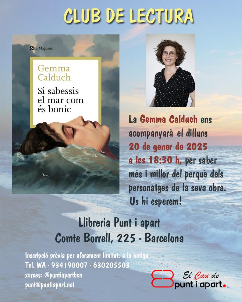 Club de lectura "Si sabessis el mar com és bonic" - 