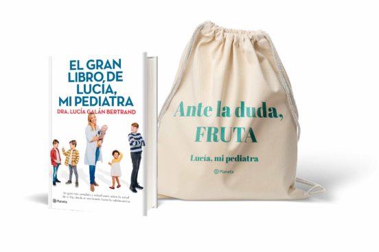 Pack Gran libro Lucia mi pediatra + bolsa  | 8432715153603 | Lucía Galán Bertrand