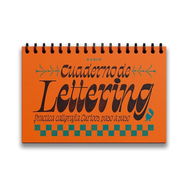 Cuaderno de lettering. Practica caligrafía Curioos paso a paso | 9788417427801 | Varios autores