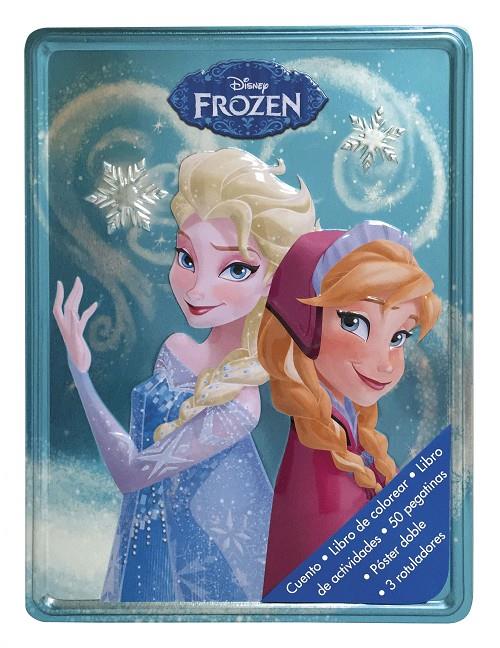 Frozen - Caja metálica - Cuento y actividades | 9788499516448 | Disney