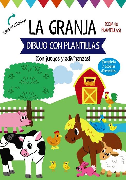 Dibujo con plantillas. La granja | 9788469627051 | Golding, Elizabeth