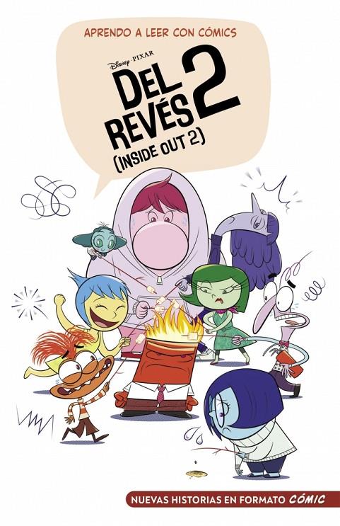 Aprendo a leer con cómics Disney - Del revés 2 (Inside Out 2) | 9788419487360 | Disney