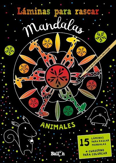 Láminas para rascar Mandalas - Animales | 9789403213538 | BALLON