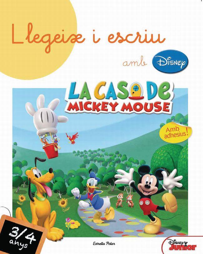 Llegeix i escriu amb Disney 3/4 anys | 9788415790341 | La casa de Mickey Mouse