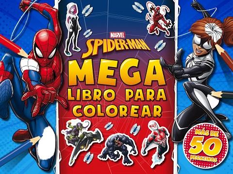 Spider-Man. Megalibro para colorear 2 | 9788418610059 | Marvel