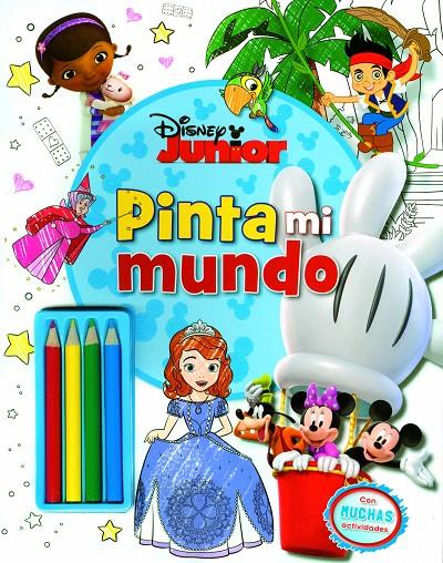 Pinta mi mundo | 9788499516080 | Disney Junior