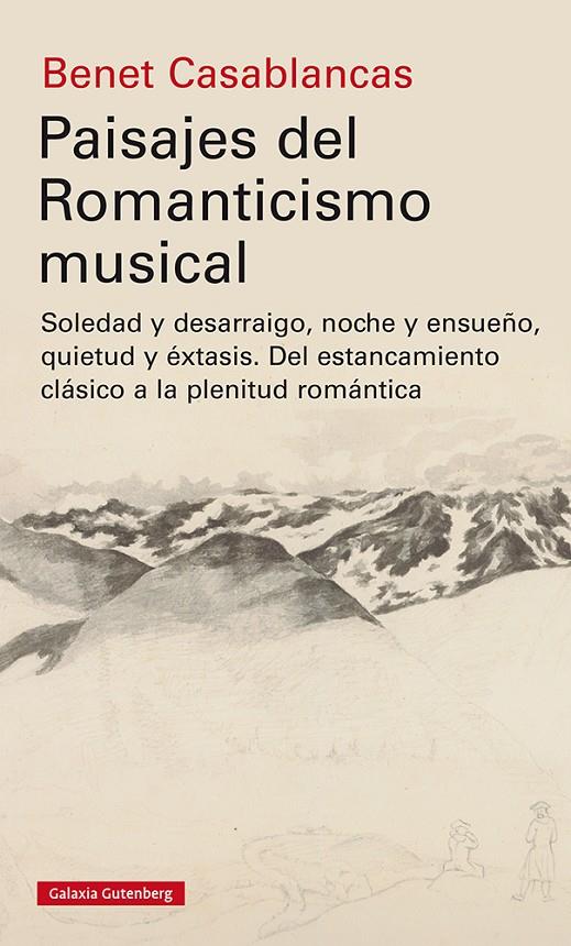 Paisajes del Romanticismo Musical | 9788418218538 | Casablancas, Benet