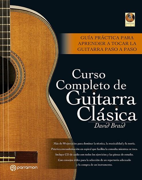 Curso completo de guitarra clásica | 9788434227347 | David Braid