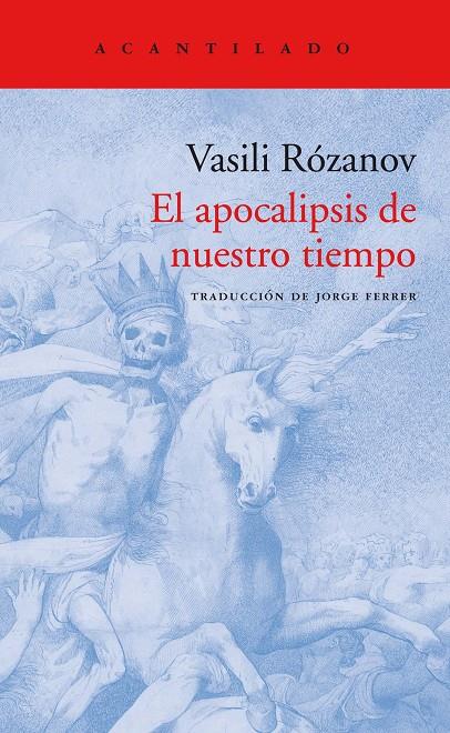 El apocalipsis de nuestro tiempo | 9788416748525 | Vasili Rózanov