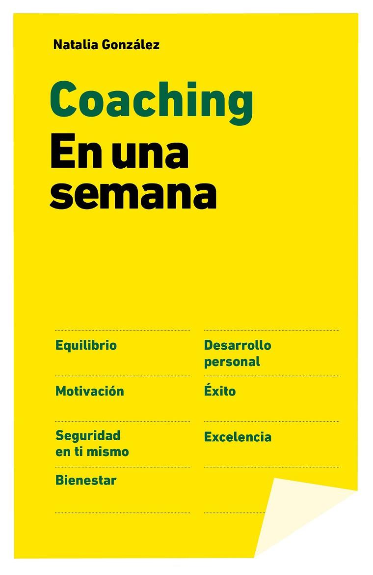 Coaching en una semana | 9788498754216 | Natalia Gonzalez