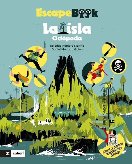 Escape Book La isla Octópoda | 9788419889324 | Romero Mariño, Soledad