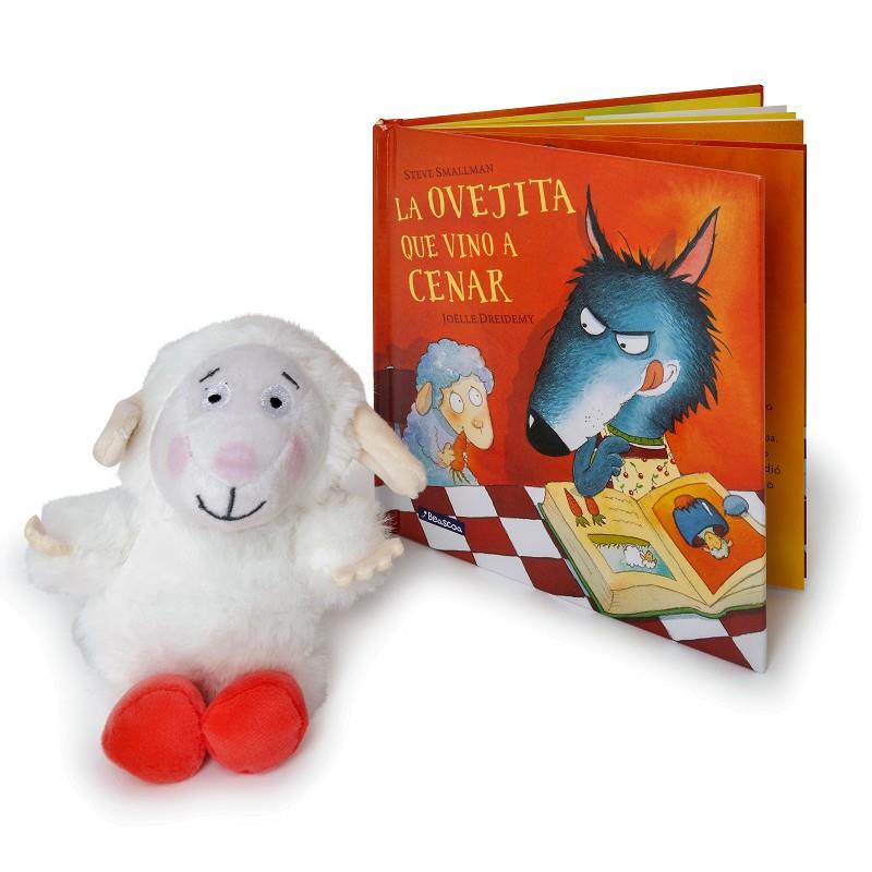 Peluche y cuento de La ovejita que vino a cenar (La ovejita que vino a cenar) | 9788448860936 | Smallman, Steve/Dreidemy, Joëlle