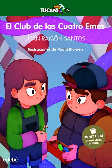 El Club de las Cuatro Emes (Premio EDEBÉ de Literatura Infantil 2021) | 9788468352725 | Santos Delgado, Juan Ramón