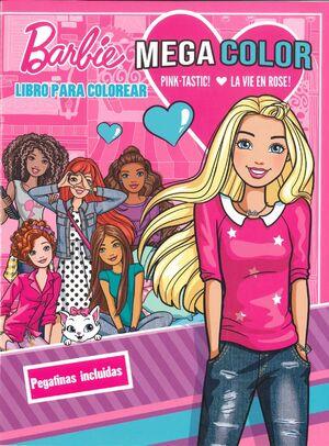 Barbie. Libro para colorear + pegatinas | 9788415215868 | AA.VV.