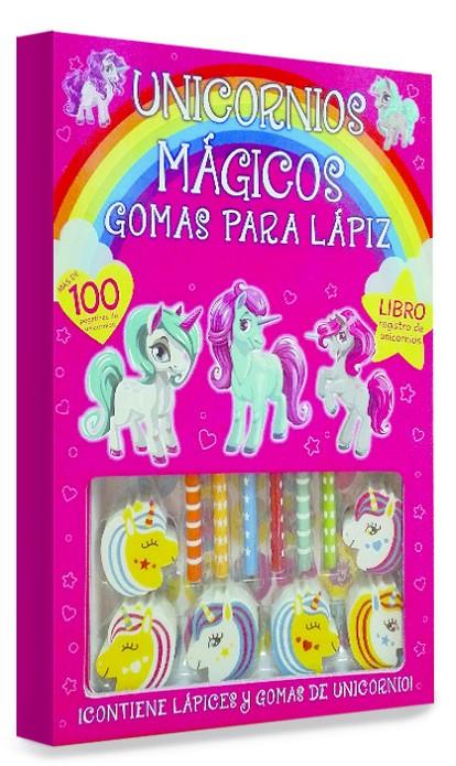 Unicornios mágicos - gomas para lápiz | 9788468340869 | Varios autores