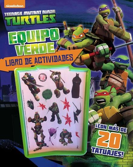 Tortugas Ninja. Equipo verde. Actividades | 9788408143468 | Las Tortugas Ninja