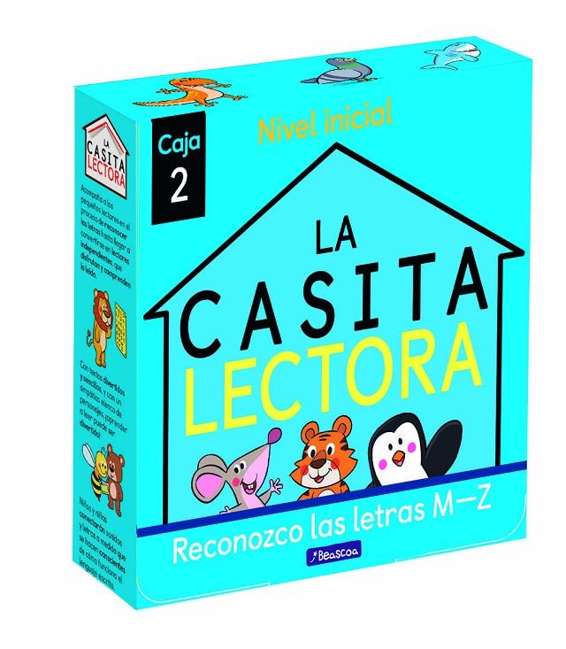 La casita lectora. Caja 2 - Reconozco las letras M-Z (nivel inicial) | 9788448859541 | Varios autores,