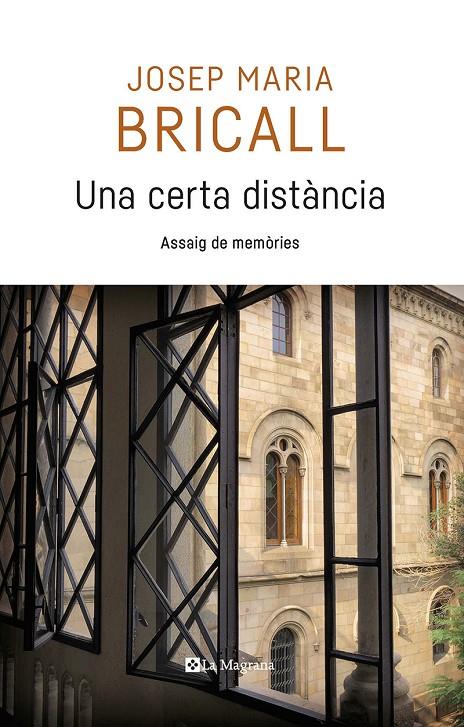 Una certa distància | 9788482648309 | Josep Maria Bricall