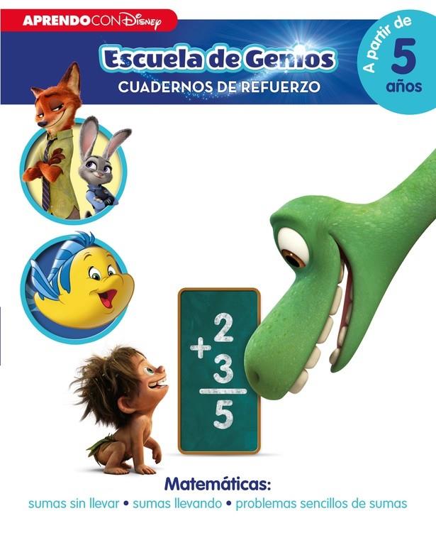 Escuela de Genios - sumas | 9788416548323 | Disney