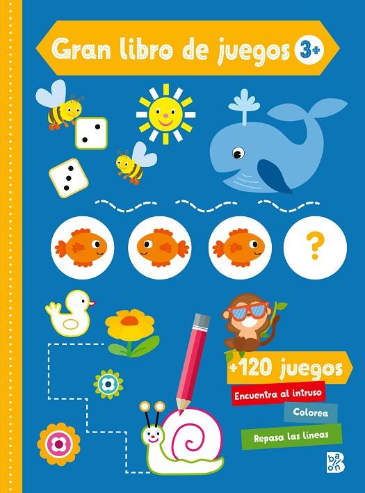 Gran libro de juegos +3 | 9789403235301 | Ballon