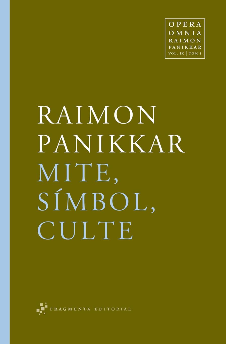 Mite, símol, culte | 9788492416271 | Raimon Panikkar