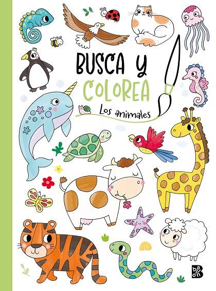 Busca y colorea - Los anumales | 9789403231211