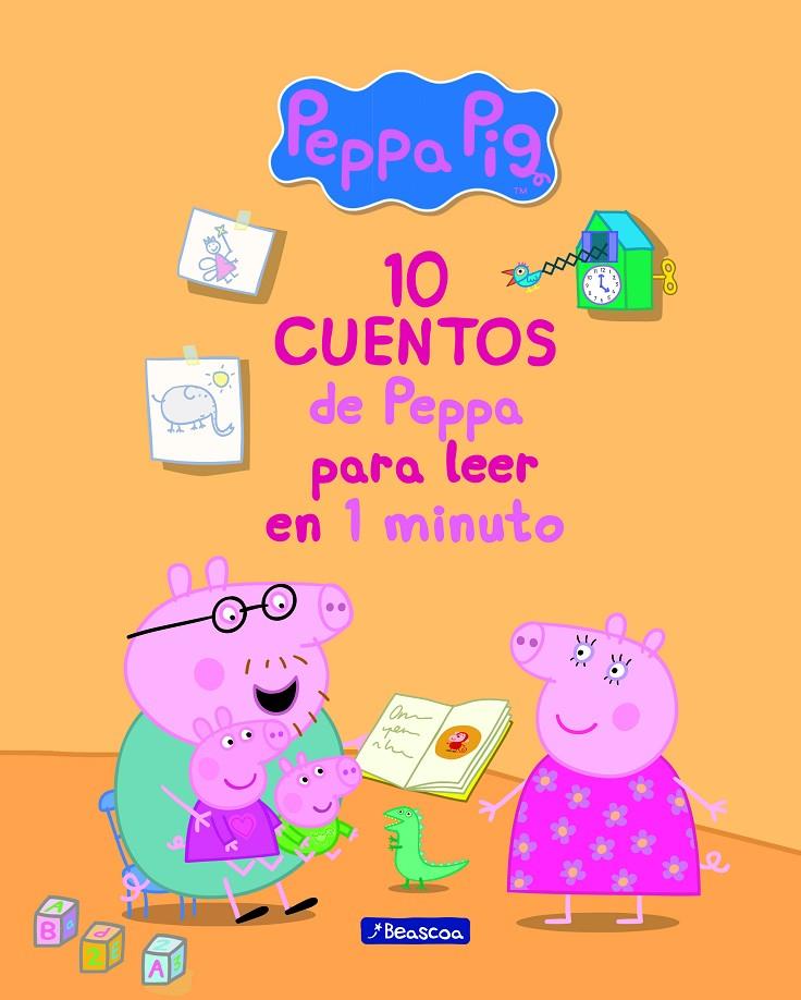 10 cuentos de Peppa Pig para leer en 1 minuto | 9788448849719 | Hasbro,/Eone,