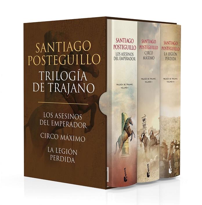 Estuche Trilogía de Trajano | 9788408197423 | Posteguillo, Santiago