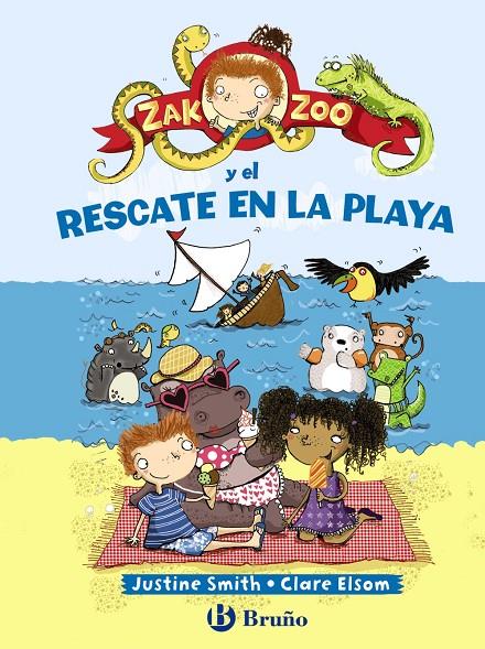 Zak Zoo y el rescate en la playa | 9788421699829 | Justine Smith - Clare Elsom