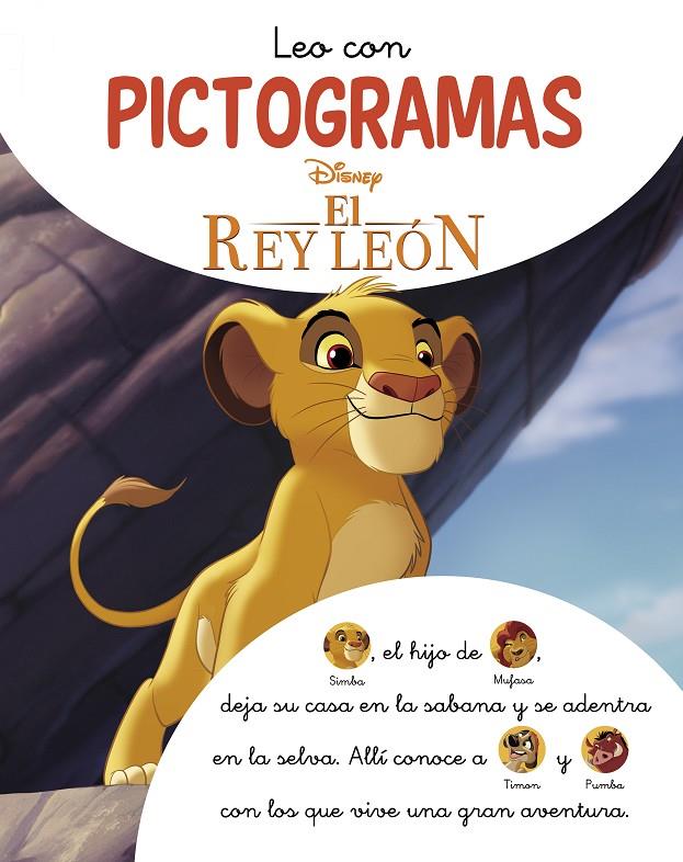 Leo con Pictogramas Disney - Leo con pictogramas Disney. La historia del Rey leó | 9788418039577 | Disney,