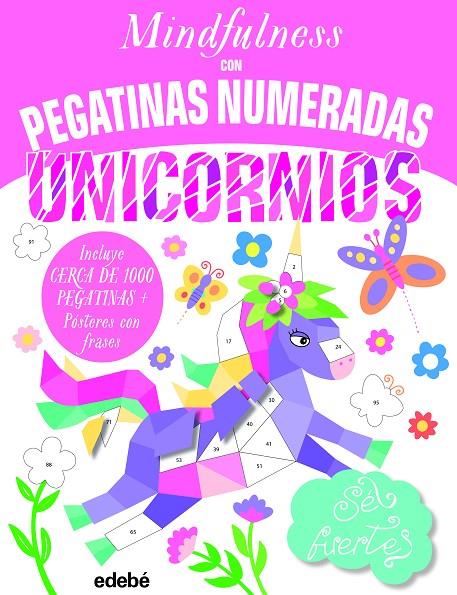 Mindfulness con pegatinas numeradas: Unicornios | 9788468363639 | Robertson, Eve/Abbott, Simon