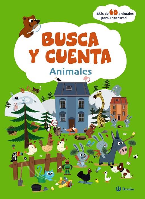 Busca y cuenta. Animales | 9788469642689 | Varios Autores