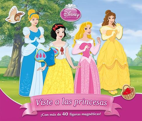 Viste a las princesas. Libro magnético | 9788499515649 | Disney